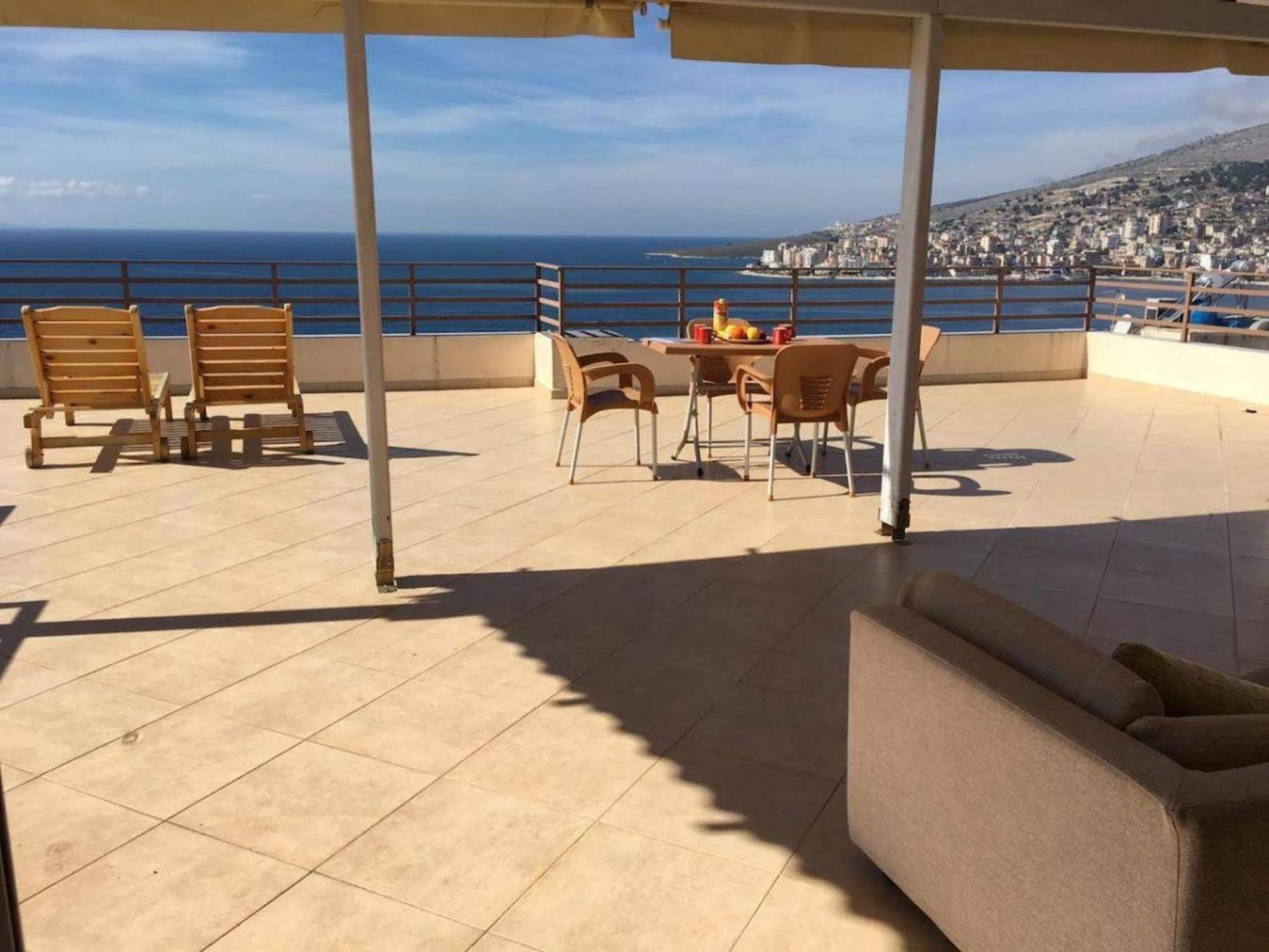 Sunset Penthouse Apartment ซารานเดอ ภายนอก รูปภาพ