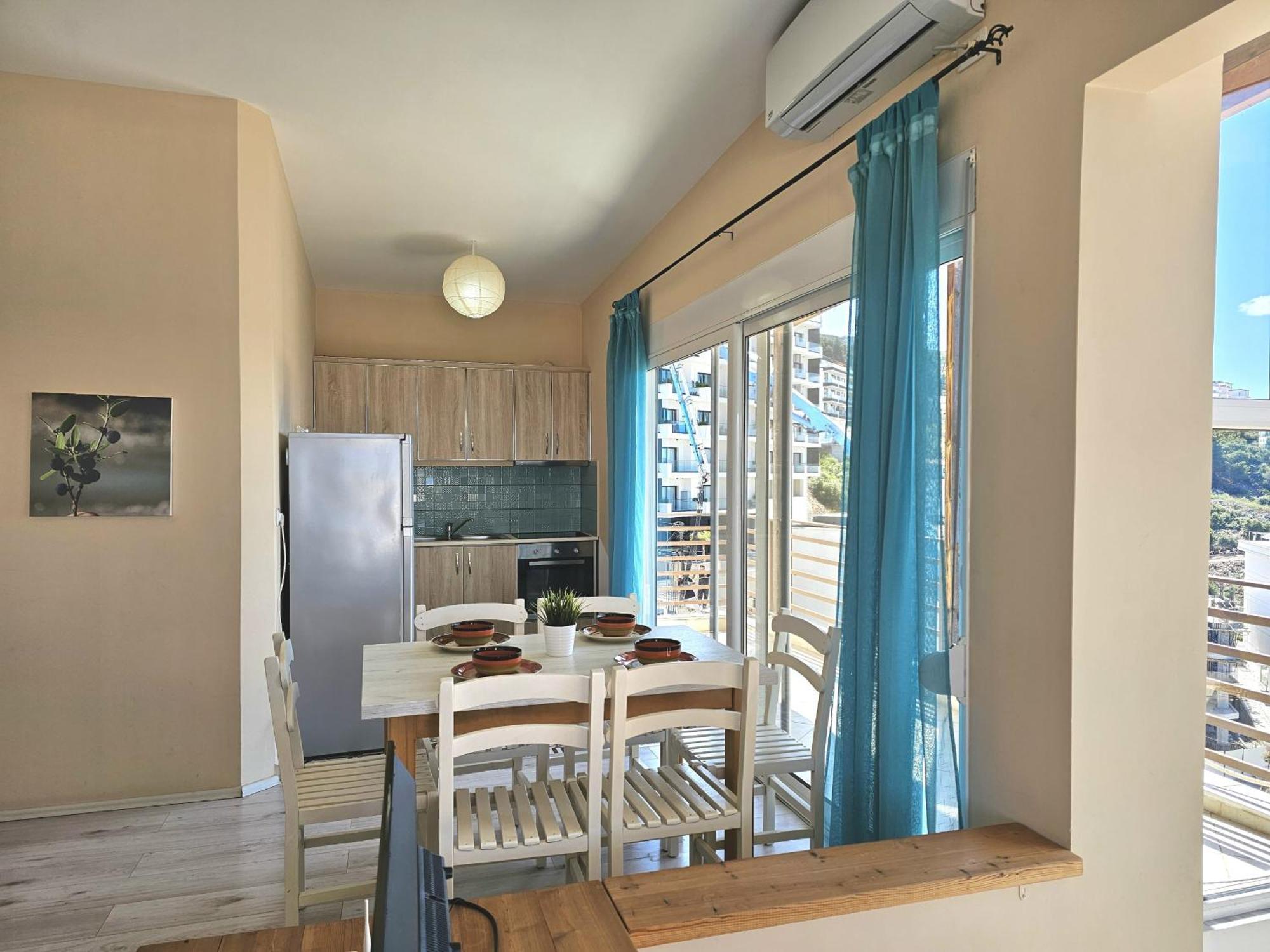 Sunset Penthouse Apartment ซารานเดอ ภายนอก รูปภาพ