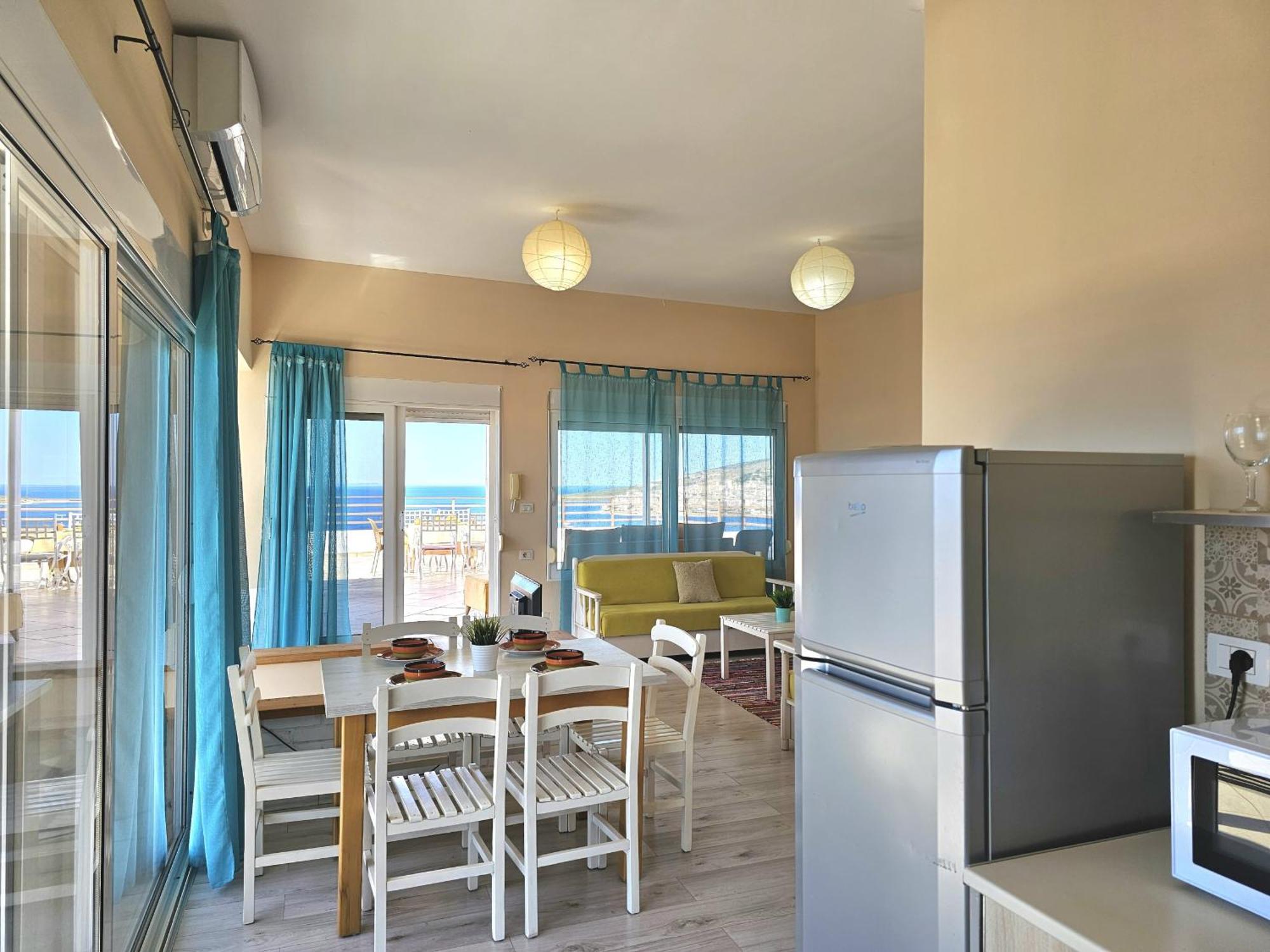Sunset Penthouse Apartment ซารานเดอ ภายนอก รูปภาพ